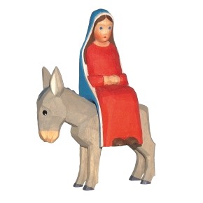 Maria schwanger und Esel