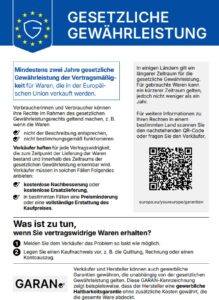 Gewährleistungslabel 2026